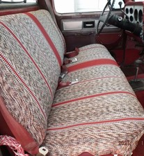 Universal Saddleblanket Seat Cover For Truck And Car Bench Seats Various Colors