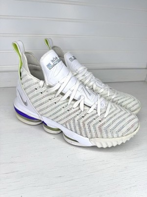 Nike LeBron XVI 16 Buzz Lightyear Men Size 9.5 AO2588-102 Good Condition No Box