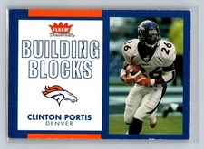 2003 Fleer Tradition Building Blocks #232 Clinton Portis Denver Broncos