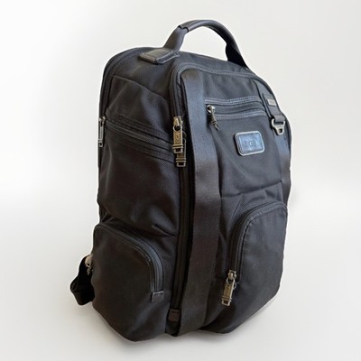Tumi Rucksack Alpha Bravo Knox, Nylon und Leder (Original)