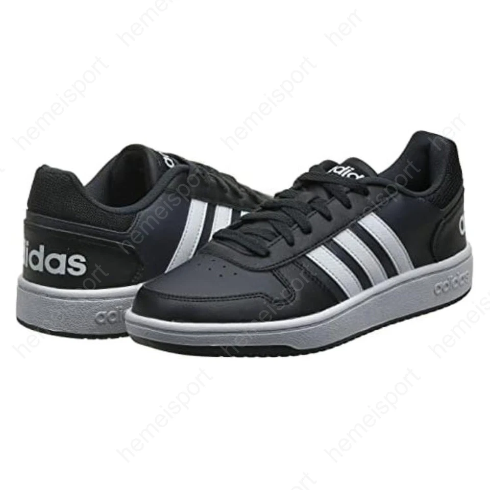 Adidas Hoops 2 0 Core preto carbono B44699 - Imagem 2 de 4