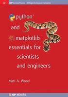 Matt A Wood | Python And Matplotlib Essentials For Scientists And Engineers