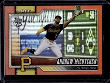 2026 Topps Andrew McCutchen Orange Rainbow Foil #/25 Pirates