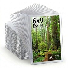50ct 6x9 Toploaders - Ultra Durable Card Protectors for Photos Collectibles...