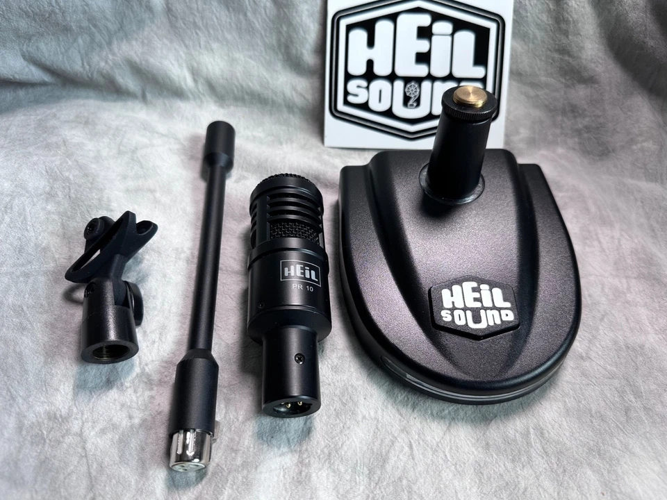 Paquete de micrófono Heil PR-10 micrófono y basado en iluminación con PTT Foto 2 de 4