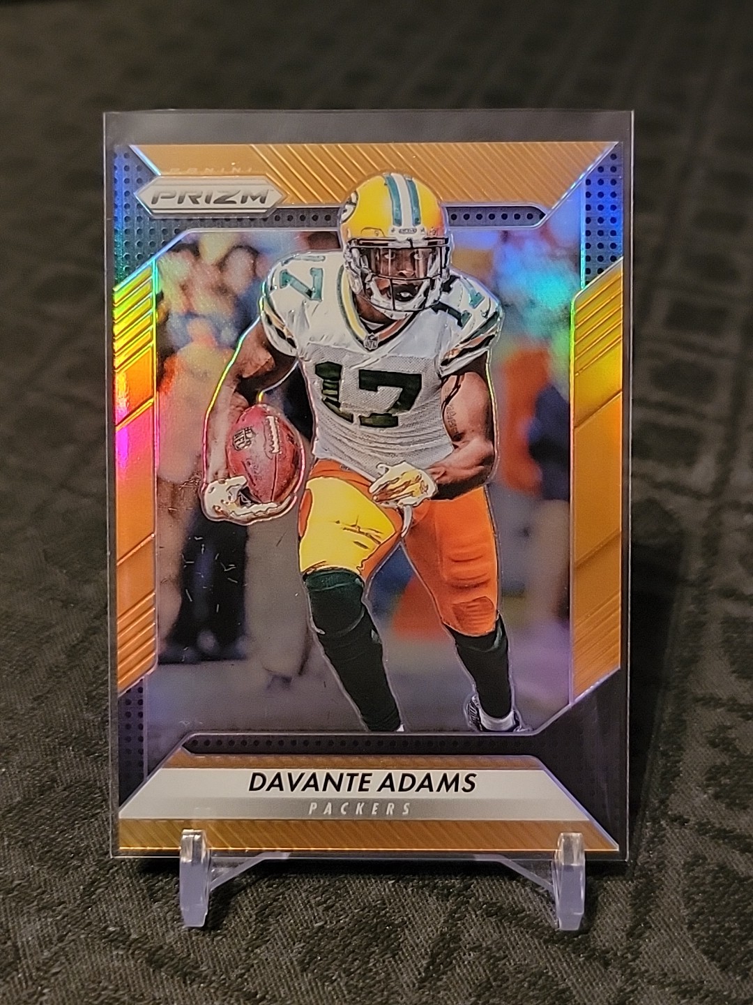 2016 Panini Prizm Orange Prizm 043/299 Davante Adams #129 Packers Rams FREE ESE!