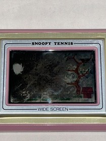 Nintendo Game and Watch Snoopy Tennis SP-30 1982 Tested Working Used From Japan