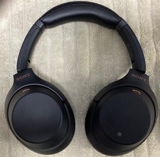 Sony WH-1000X M3 Active Noise Cancellation Headphones Black WH-1000XM3