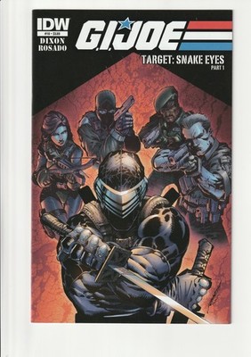 G.I. Joe #18 (2012)- Target Snake Eyes Pt 1, Dixon/Rosado IDW