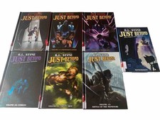 R.L. Stine Just Beyond Graphic Novels Comics Lot Includes HC Some Rare Books G