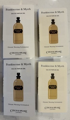 Czech & Speake London Frankincense & Myrrh Eau De Parfum (4) 2mL Each