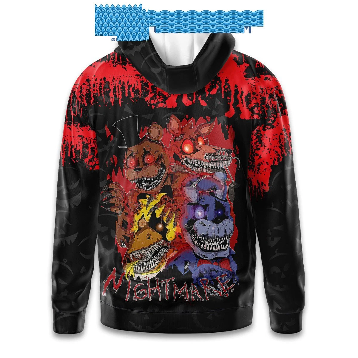 Five Nights At Freddys Are You Ready For Freddy Nightmare Hoodie