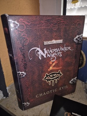 Neverwinter Nights 2 Chaotic Evil Collectors Edition Big Box PC CD DVD