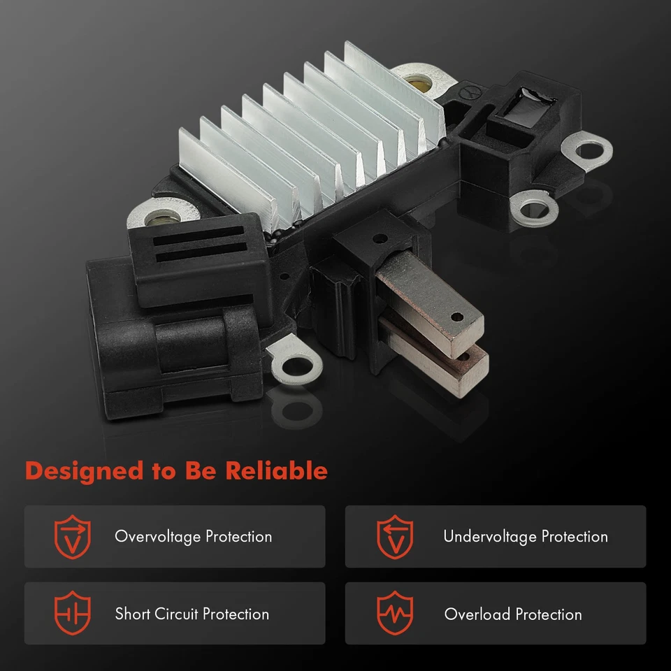 Regulador de voltaje del alternador 14,40 V para Nissan TITAN 04-07 Armada INFINITI QX56 Foto 4 de 4