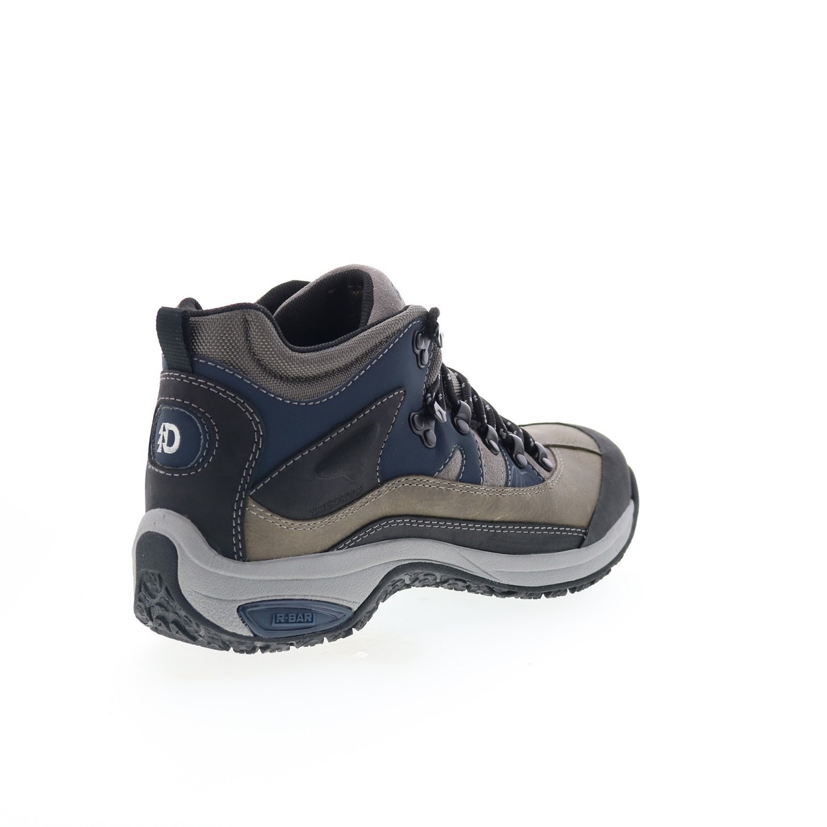 Dunham Cloud Waterproof Hiking Shoes, Grey, Mens 9 Narrow Men main image 2