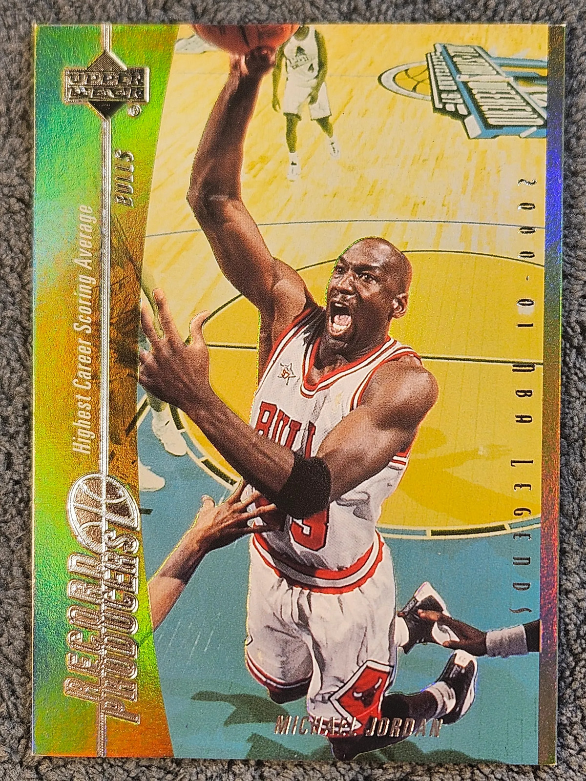 Michael Jordan 2000 Upper Deck Legends #RP1 Record Producers Price 