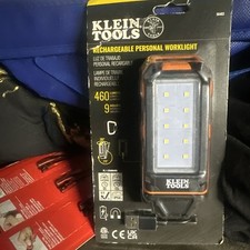 Klein Tools 56403 460lm Rechargeable LED Flashlight - Black/Orange