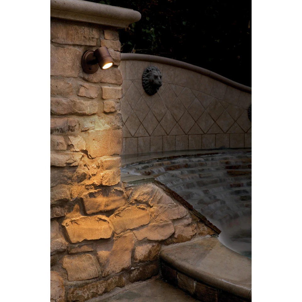 Access Lighting Myra Outdoor Adjustable Spotlight - Bronze Bronze - Image 2 of 4