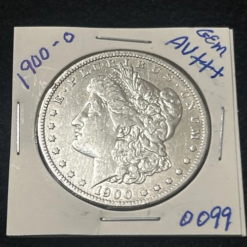 1900-O Morgan Silver Dollar AU+++ Gem