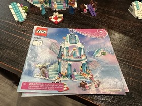 LEGO Disney: Elsa's Sparkling Ice Castle (41062) Complete With Manuals