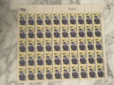 1975 10c Pioneer Jupiter Full Sheet of 50 Scott #1556, MNH Colorful Free Ship