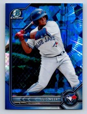 2022 Bowman Chrome Sapphire Luis Meza BDC89 Toronto Blue Jays