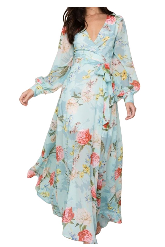 YUMI KIM Women's Forever Yours Jade Giselle Maxi Dress #DR3502m/268 Medium NWT