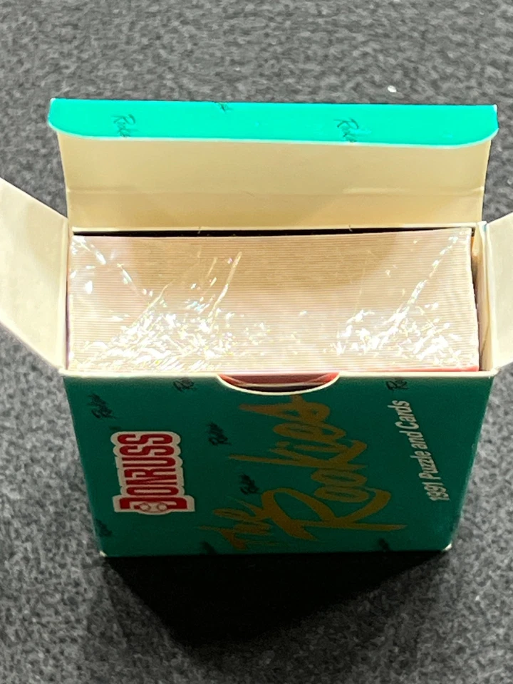 1991 Donruss бейсбол новичков в заводской упаковке набор (56) - Изображение 3 из 4