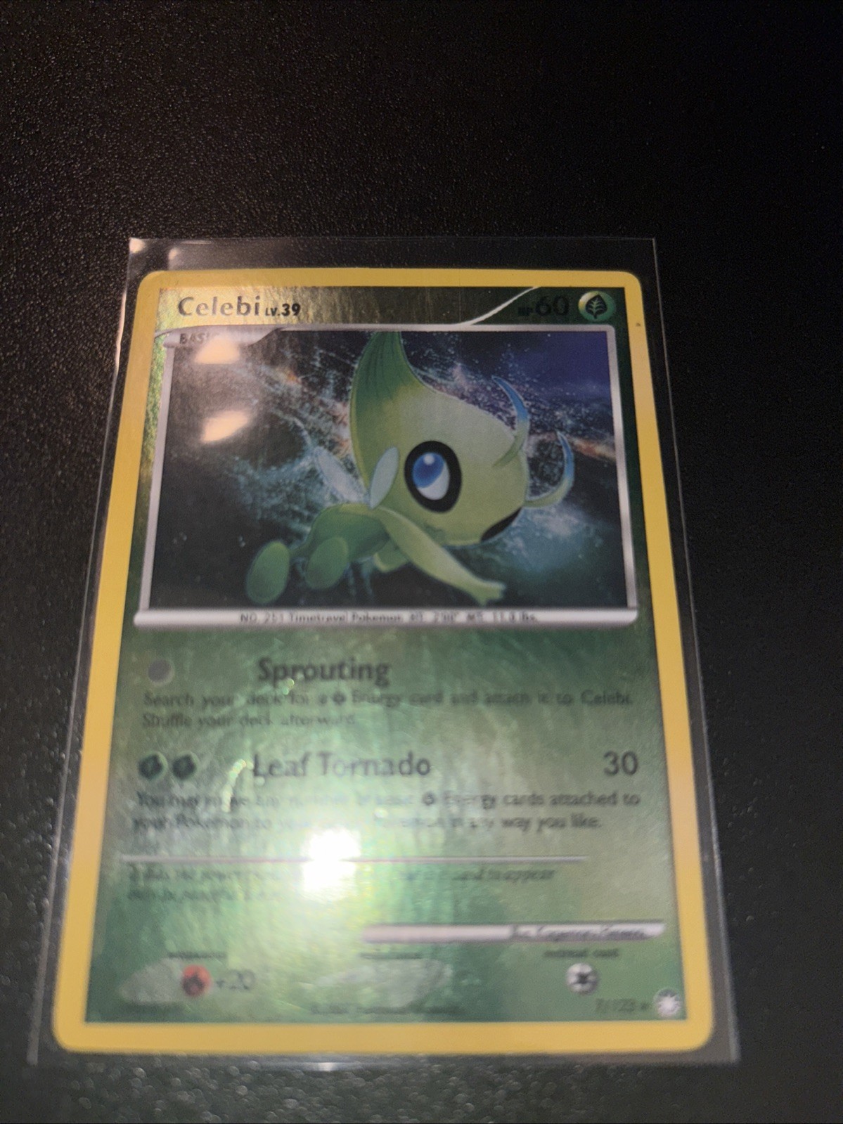 Pokemon Card - Celebi Mysterious Treasures 7/123 Reverse Holo