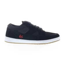 ES Sophisto 5101000211001 Mens Black Nubuck Skate Inspired Sneakers Shoes