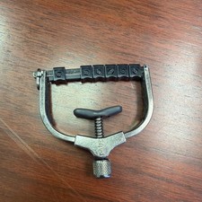 PAIGE CLIK ETI 6 String Guitar Capo  Black Nickel