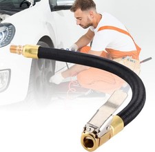 Tire Inflator Extension Hose Adapter, 0.305" x32TPI Standard Fine Thread for Air