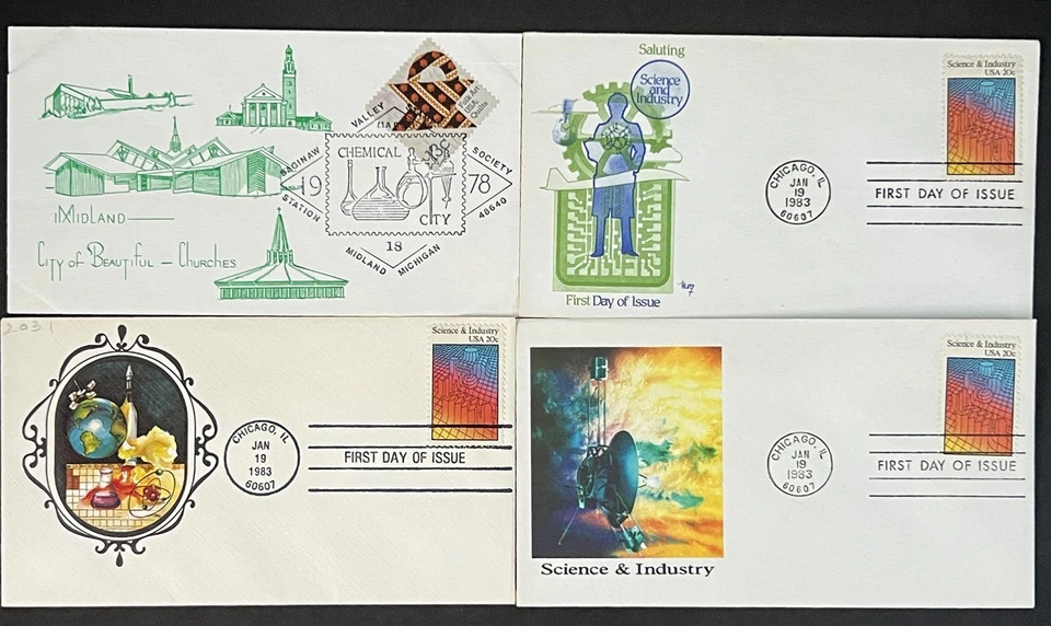 Chemistry, Science & Industry FDC Collection of 34 ZAYIX0825M3671 - Image 4 of 4