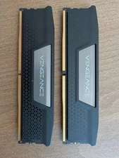 CORSAIR VENGEANCE 64GB (2 x 32GB) PC5-41600 (DDR5-5200) C40 DIMM Memory - Black