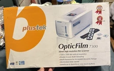 Plustek OpticFilm 7300 35mm SLIDE SCANNER Brand New Open Box