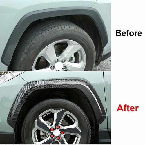 Kit de carrocería ancha para guardabarros de fibra de carbono para Toyota RAV4 2019-2023 - Imagen 6 de 9