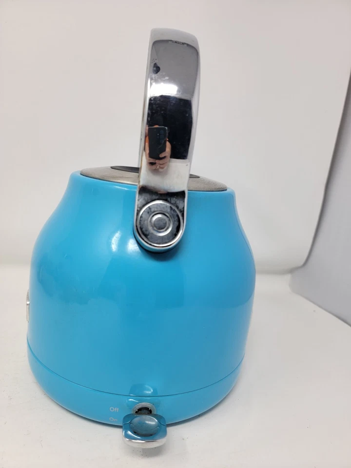 KitchenAid 1,25 litros cristal azul tetera eléctrica de agua caliente SOLO KEK1222CL Foto 2 de 4
