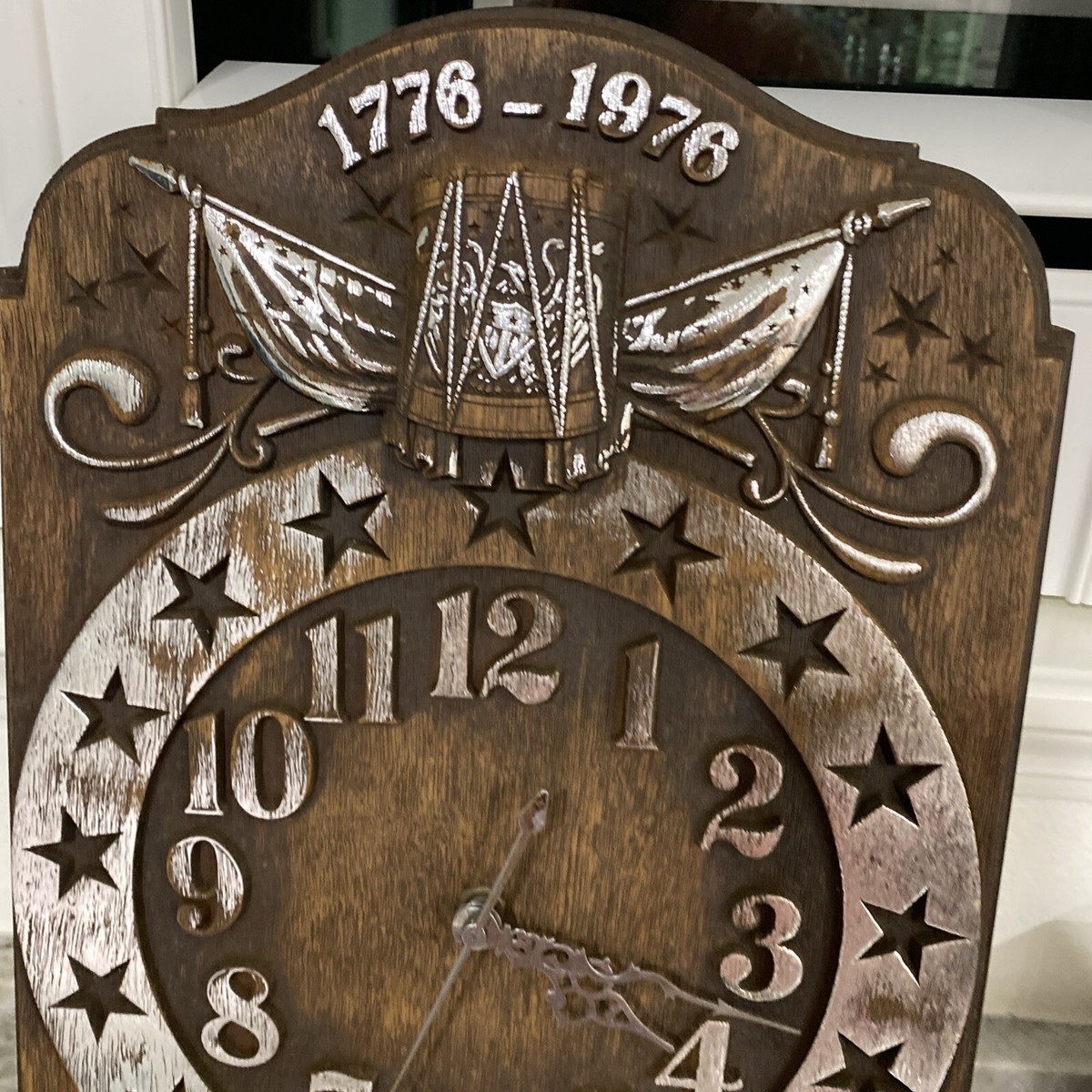 Dr.Pepper ドクターペッパー ジャンボ掛け時計 RARE VINTAGE DR. PEPPER BICENTENNIAL WALL CLOCK PLASTIC SIGN Not