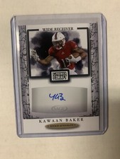 Kawaan Baker RC 2021 SAGE HIT Autographs BLACK #A79