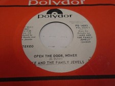 Jake and The Family Jewels Open The Door Homer / Mono 45 RPM Polydor VG+ promo