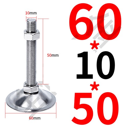 Verstellbare Nivellierfüße M10-M20 verstellbare Basis Edelstahl Maschinenfüße - Bild 17 von 66