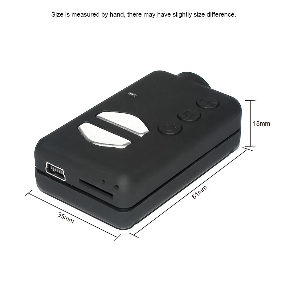 Mobius 1S Lens A2 1440P Sport Dash Action Camera Pocket Camcorder Car Charger - Image 4 of 4