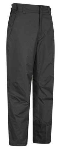 NEW Mens Mountain Warehouse Ski Trousers Salopettes Gravity Dark Grey - Picture 2 of 4