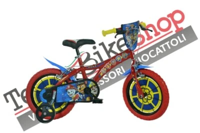 Bici per Bambino Bicicletta Dino Bikes Paw Patrol - Taglia 14" Pollici