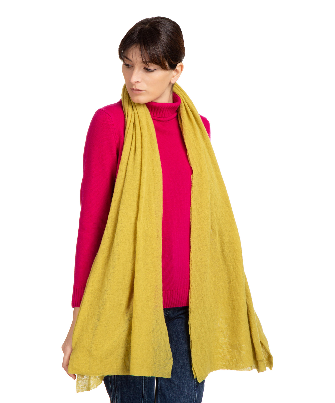 Пин-код 1876 от Ботто Джузеппе Кашмира-Шаль дамен 5505F/101-0348, Зеленая, как шаль