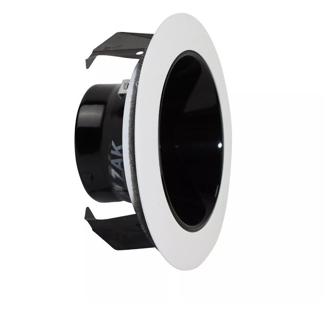 Juno 447b Recessed Can Lighting Trim 4" Adjustable Cone Black Alzak