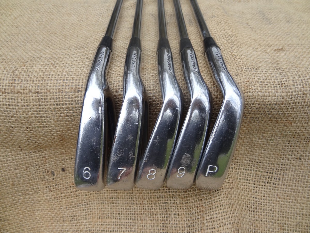 Snake Eyes 600C Forged 6-PW Iron Set ⛳ True Temper TX-90