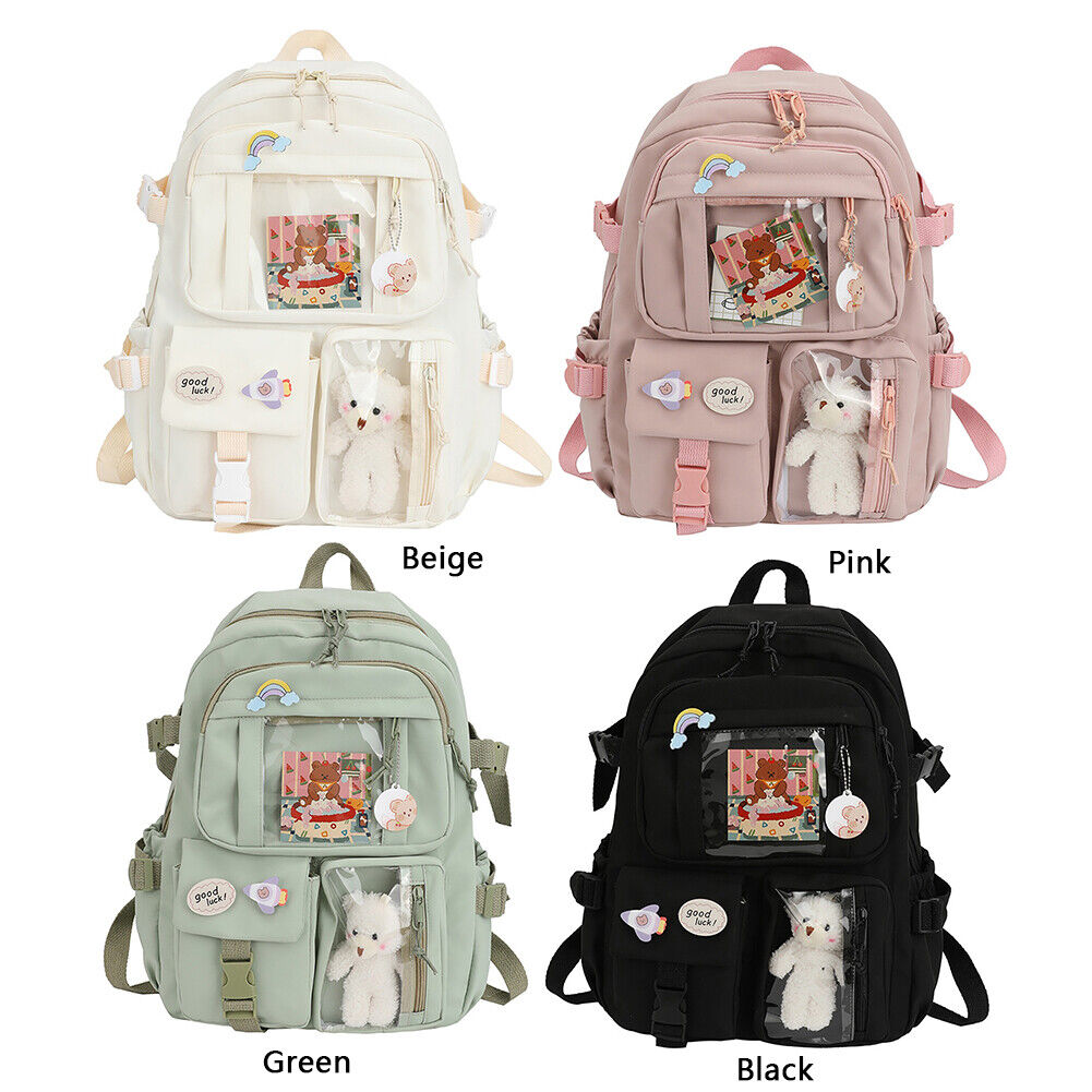 Backpack Aesthetic Girls Teens Cute School Bags Japanese Korean