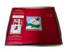 New Hallmark Christmas Tis The Season Instant Scrapbook Album 6 x 6