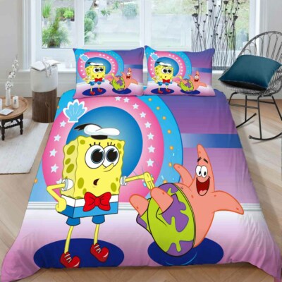 spongebob quilt cover